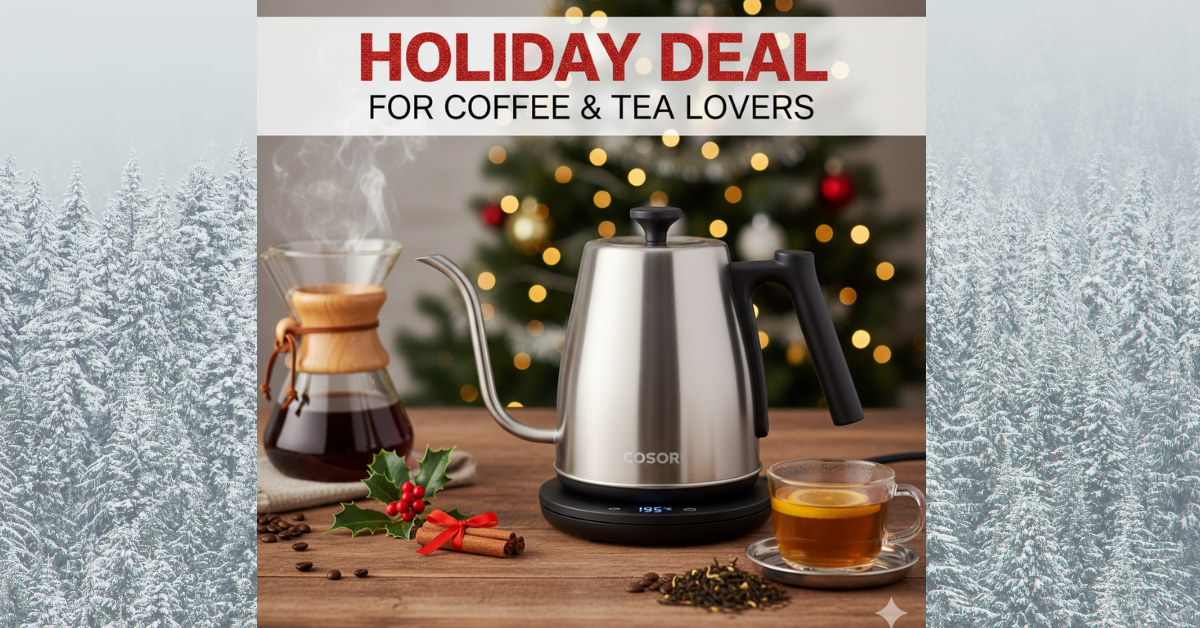 COSORI Electric Gooseneck Kettle