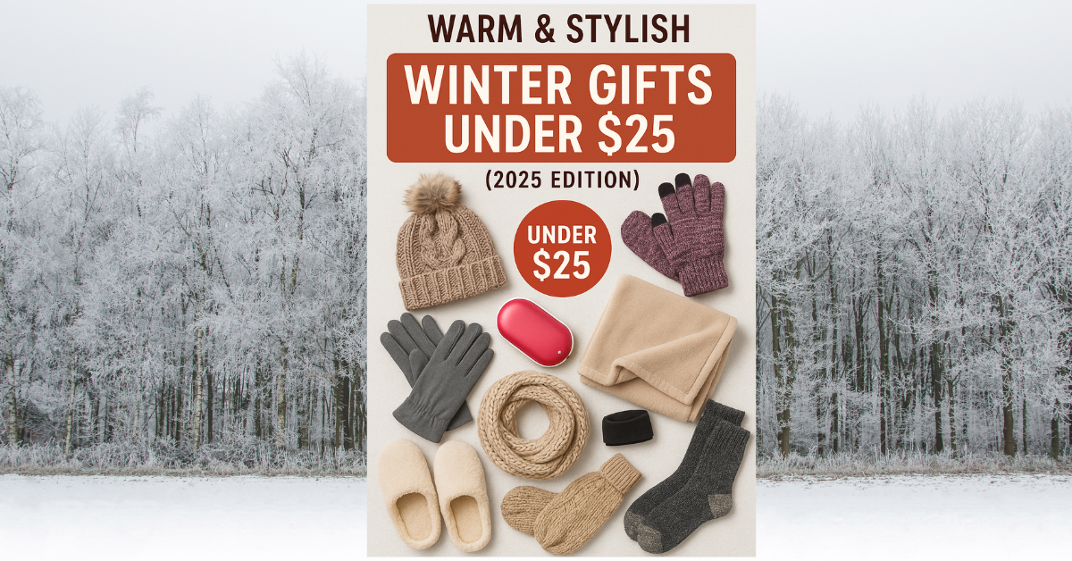 Warm & Stylish Winter Gifts for Under $25