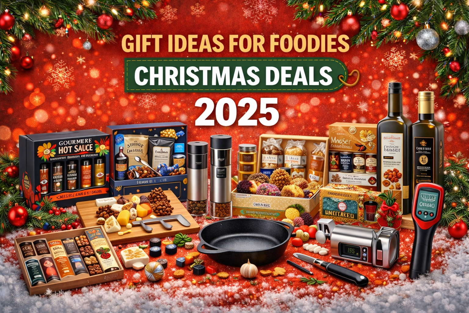gift ideas for foodies Christmas deals