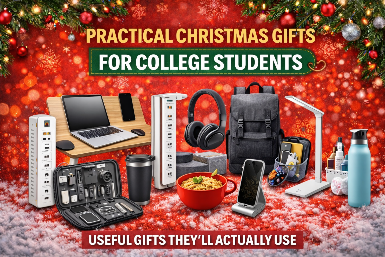 practical Christmas gifts for college students