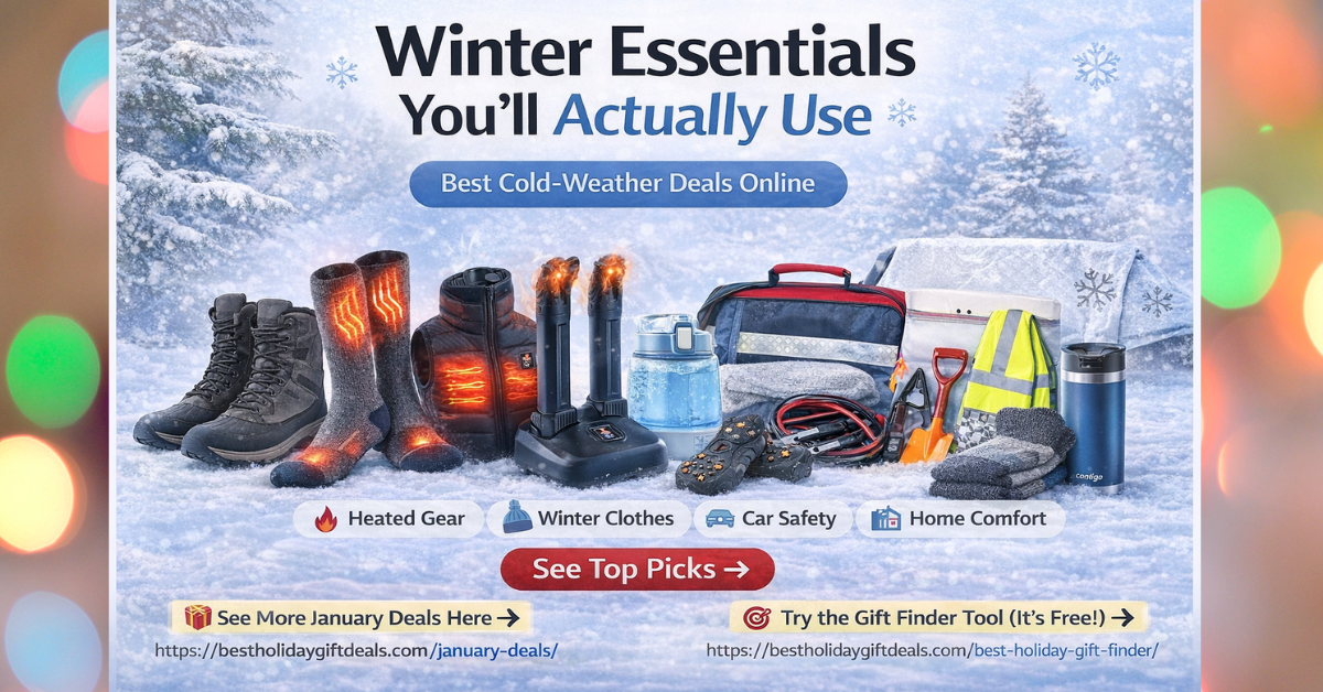 Winter Essentials You’ll Actually Use: Best Cold-Weather Deals Online